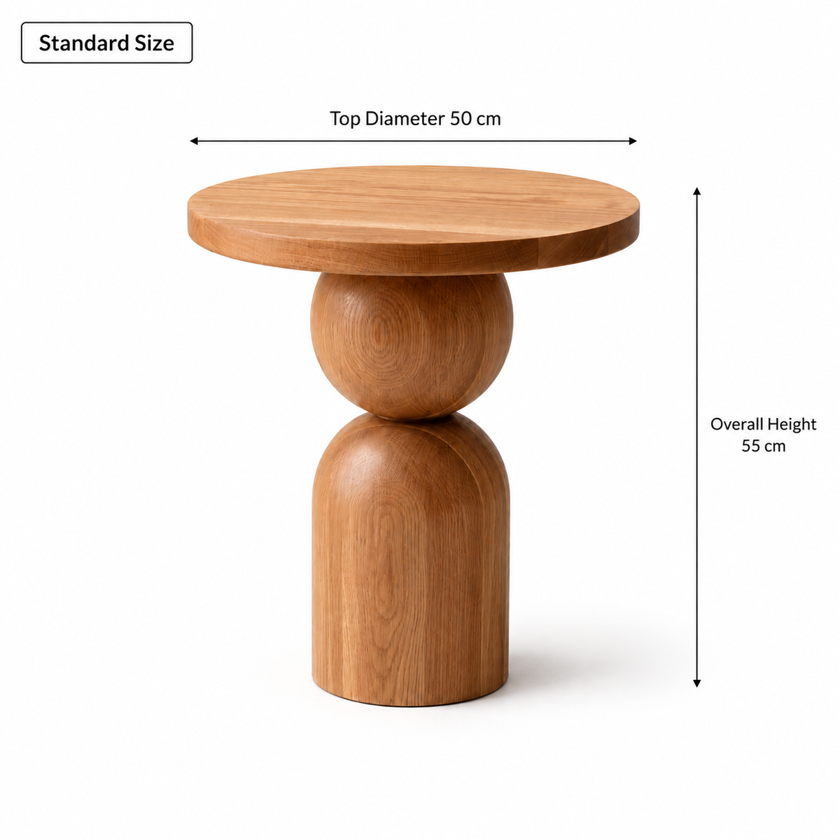 Nour Totem End Table
