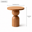 Nour Totem End Table