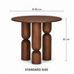 Nour Tripod Sculptural End Table