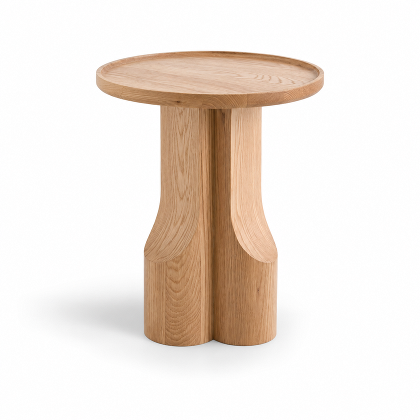 Nour Twin Column End Table