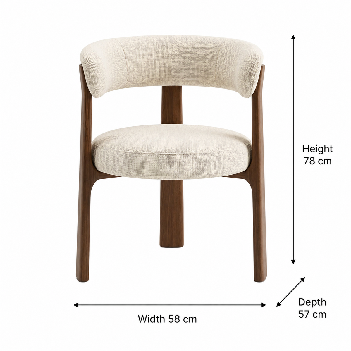 Nour Anello Dining Chair