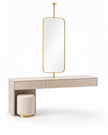 Nour Ceiling-Mount Vanity Set