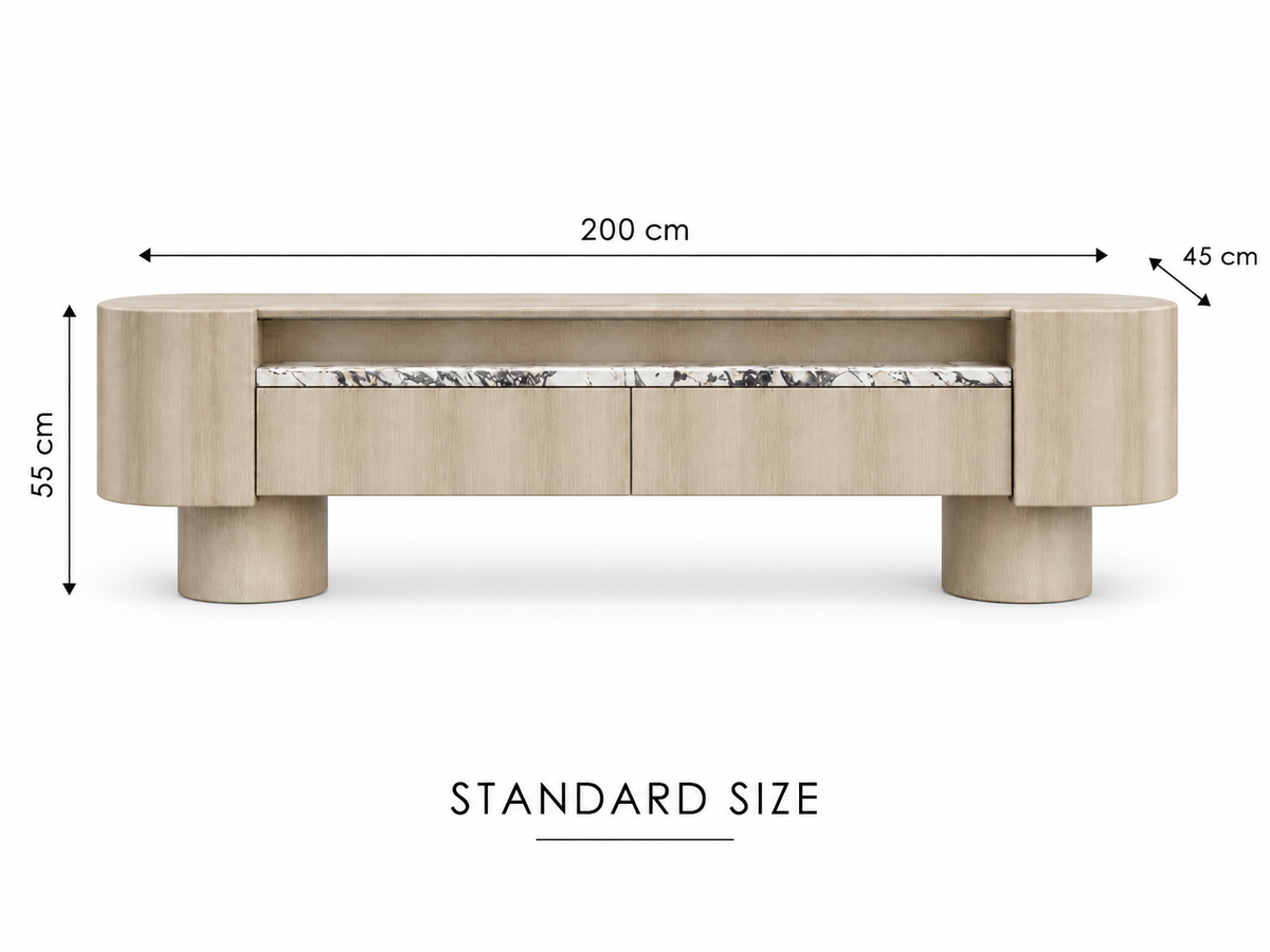 Nour Fascia TV Console