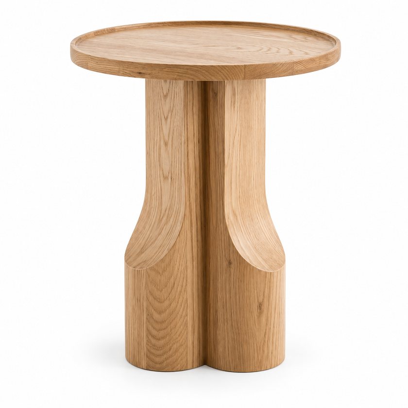 Nour Twin Column End Table