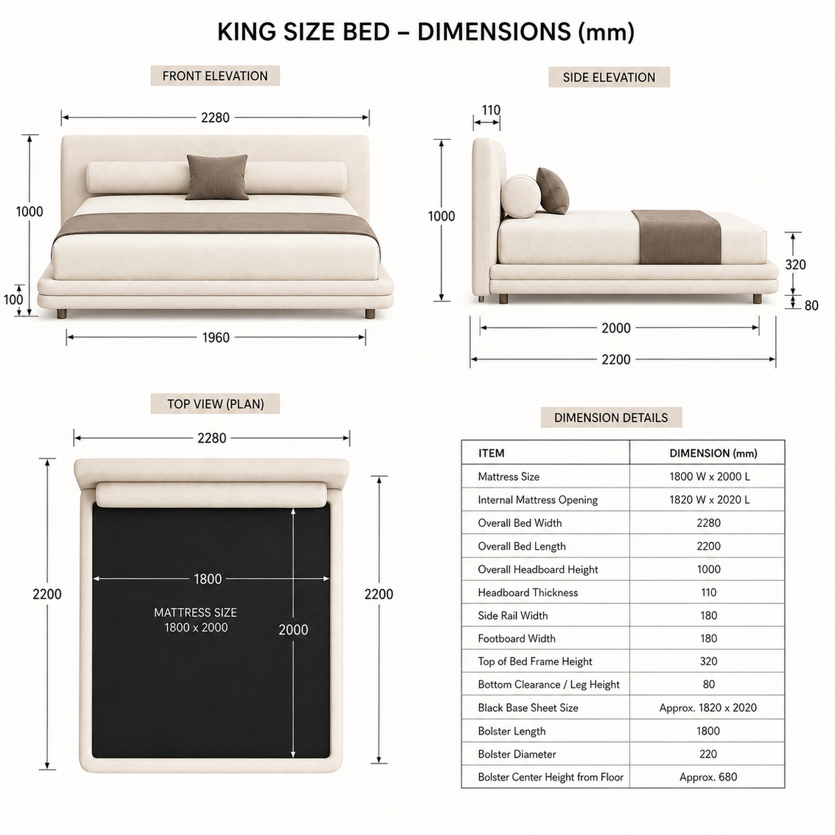 Aurelia Bed
