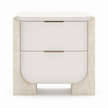 Nour Travertine Nightstand