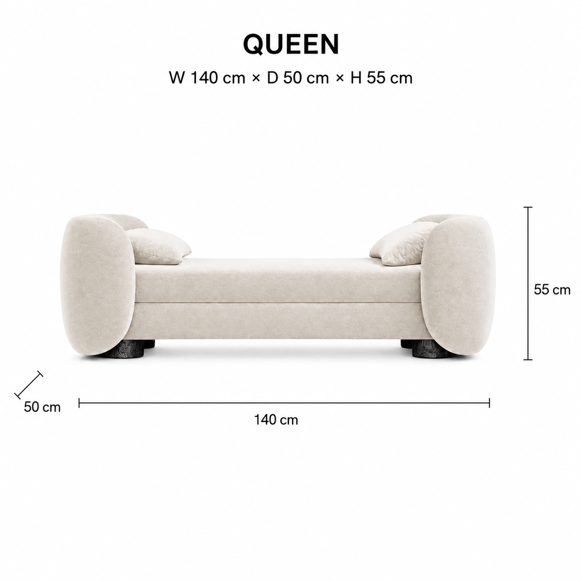Nour Petal Bench
