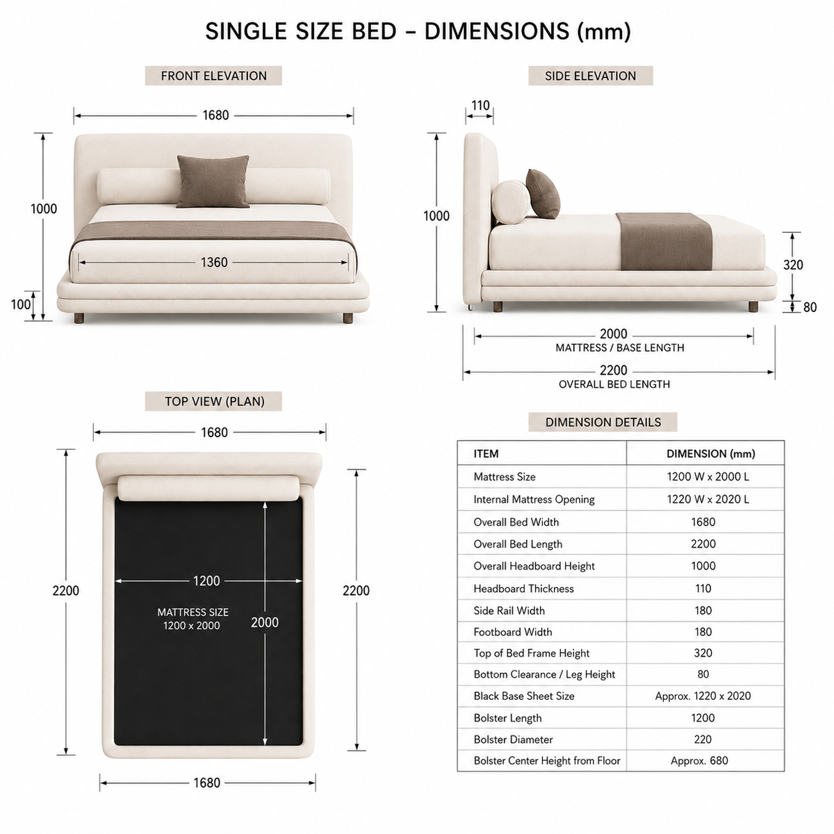 Aurelia Bed