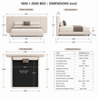 Serena Bed — Maison De Nour