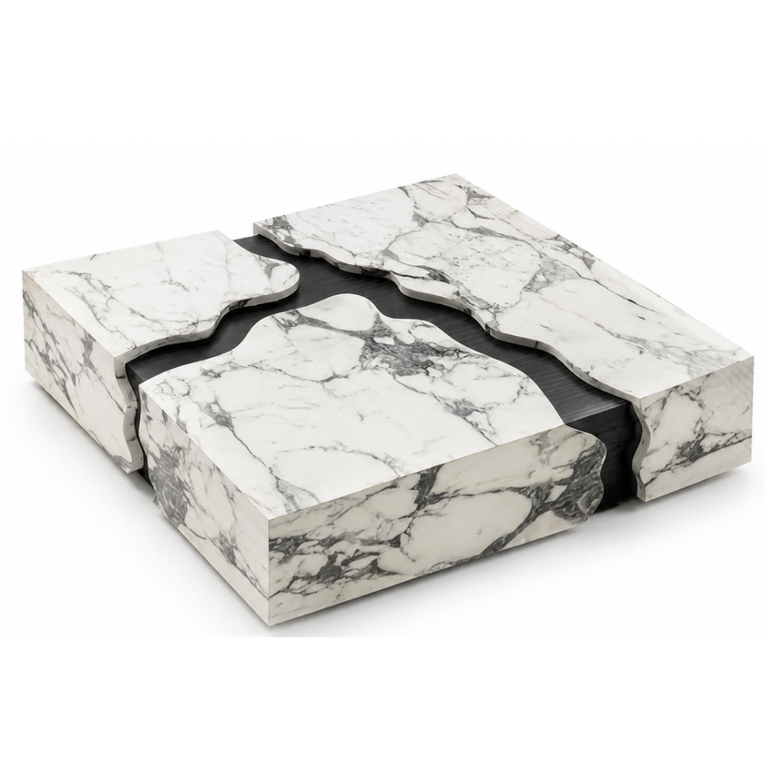 Nour Fracture Coffee Table
