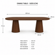 Nour Colonne Dining Table