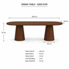 Nour Colonne Dining Table
