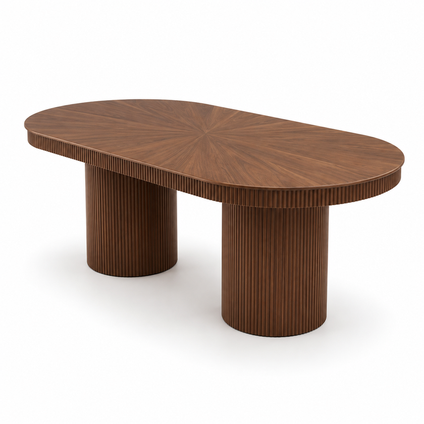 Nour Sunburst Dining Table