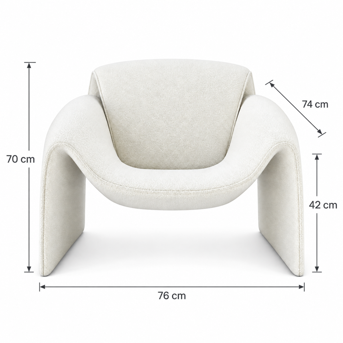 Nour Ova Armchair