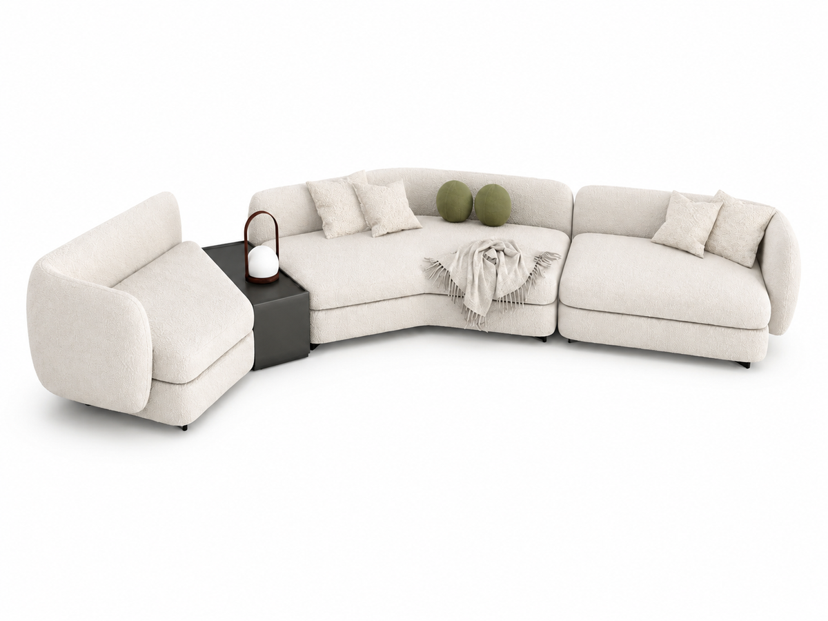 Nour Cloud Sectional Sofa