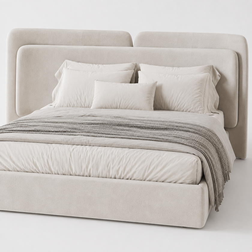 Layla Upholstered Platform Bed