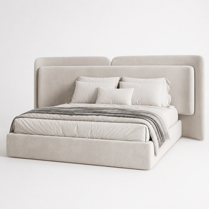 Layla Upholstered Platform Bed
