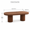 Nour Sunburst Dining Table