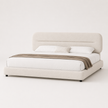 Sena Boucle Platform Bed