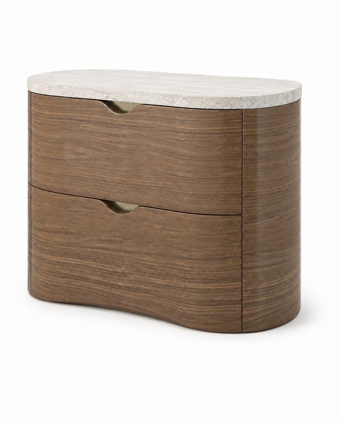 Oval Curve Nightstand