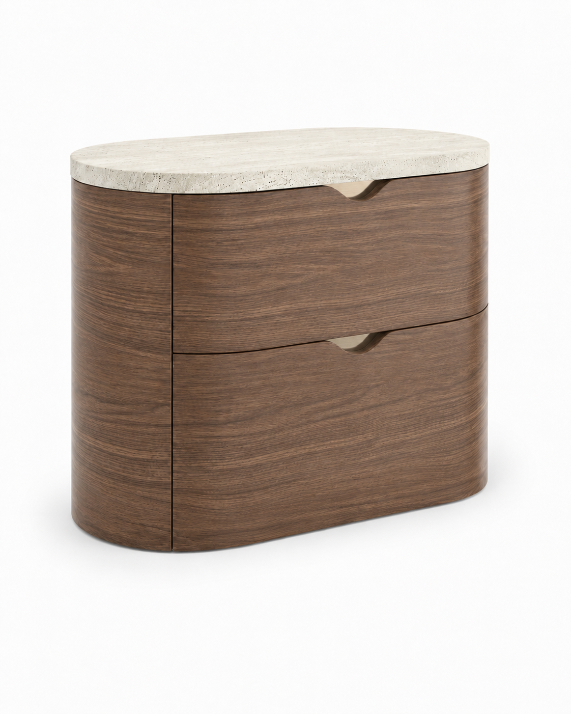 Oval Curve Nightstand