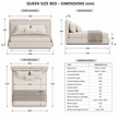 Layla Upholstered Platform Bed